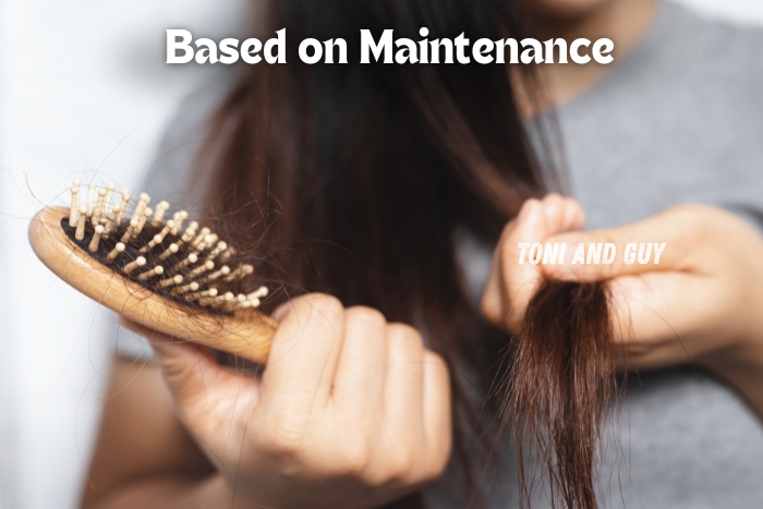 TONI & GUY Coimbatore during a Professional Hair Colouring hair care, hair treatment, and maintenance services