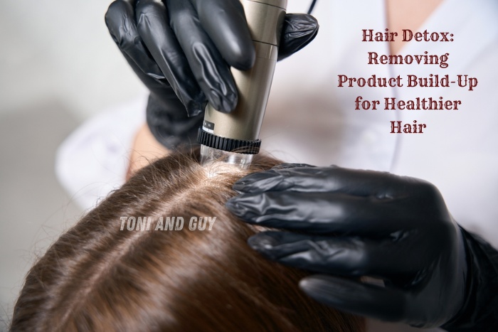 Professional hair detox treatment at TONI & GUY Coimbatore for cleaner, healthier scalp