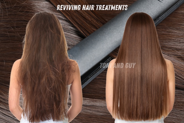 Professional hair revival, frizz control, and damage repair services for healthy, sleek hair at TONI & GUY
