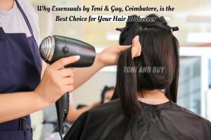 Professional hair styling, and finishing services in Coimbatore for flawless results. at TONI & GUY