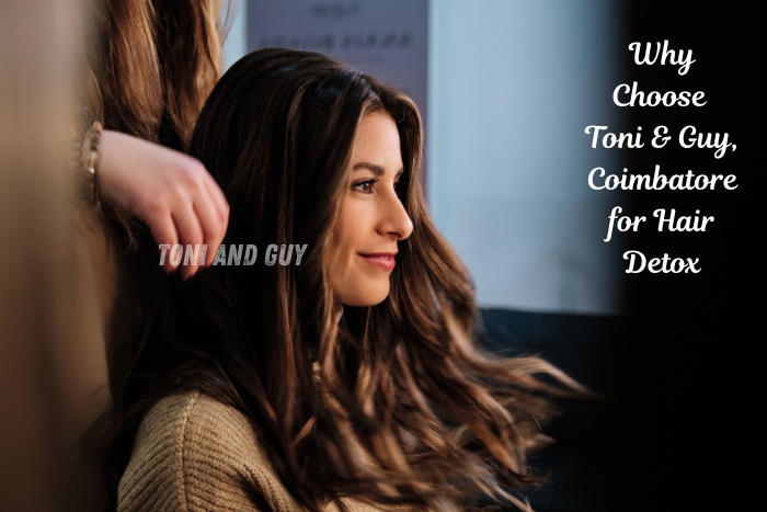 Hair detox consultation and styling service at Toni & Guy Coimbatore by expert professional stylists