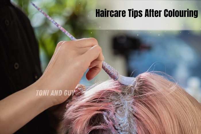 Hair care tips after colouring by professional stylists at Toni & Guy Salon, Coimbatore
