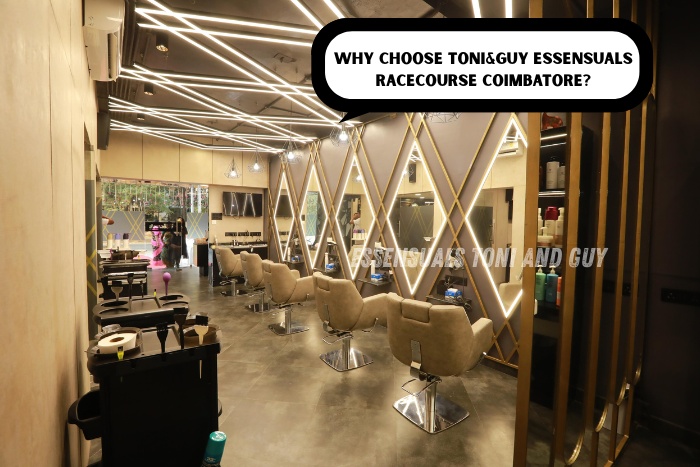 Top-rated hair salon in Race Course Coimbatore offering expert haircuts, colouring, and texture services