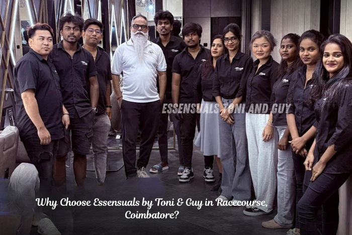 Professional team at Essensuals Toni & Guy Race Course Coimbatore delivering expert hair and beauty services