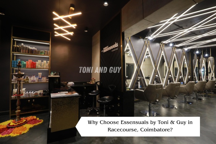 Visit Essensuals Toni & Guy Coimbatore for professional hairstyling in a stylish, luxury salon ambience